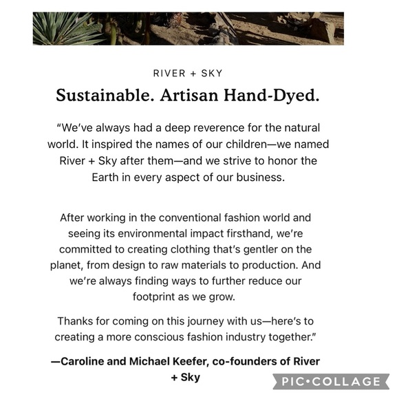 River + Sky Wide Leg Hand Dyed Drawstring Waist Romper Jumpsuit. Sage Green.Sz M - Picture 6 of 13